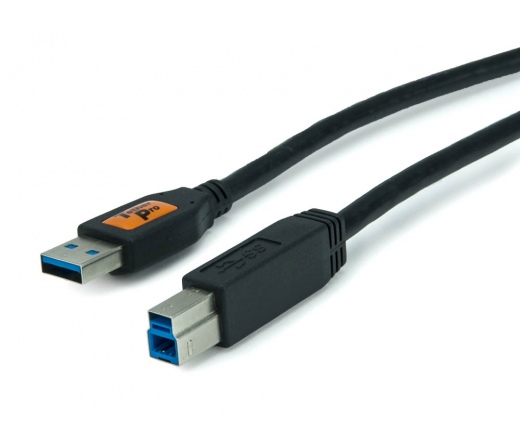 TETHER TOOLS TetherPro USB 3.0 Male A to Male B, 15, BLK