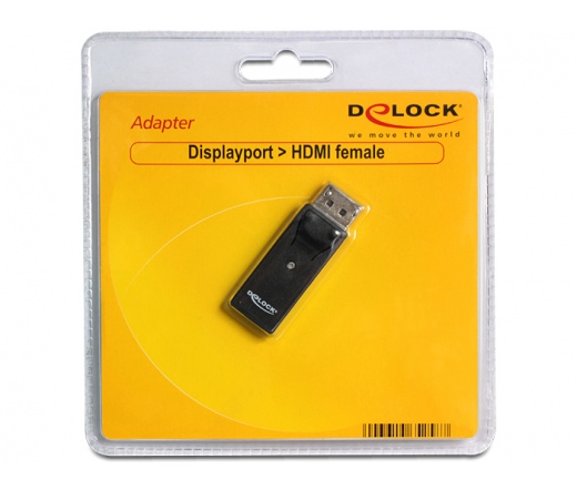 DELOCK Adapter Displayport male -> HDMI female (65258)