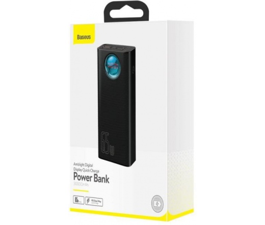 Baseus Amblight 65W Quick  Power Bank 30000mAh White