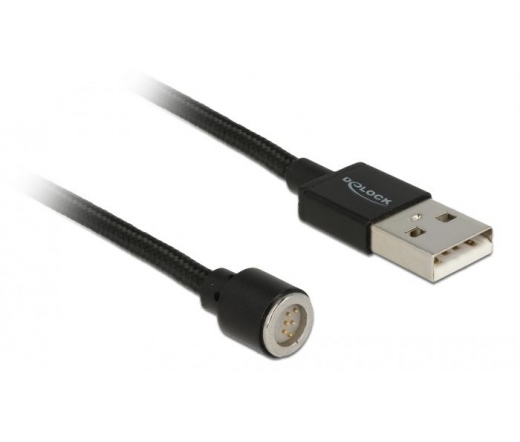 DELOCK Mágneses USB adat- ás töltőkábel - 1.1m