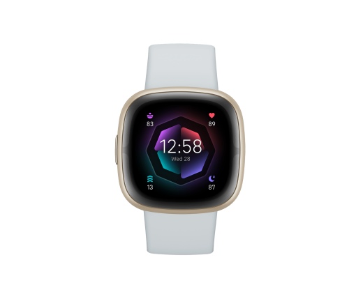 FITBIT Sense 2 - Blue Mist/Soft Gold Aluminum