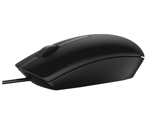 DELL MOUSE Vezetékes egér USB MS116 Black