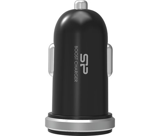 CAR CHARGER Silicon Power CC102P  - 2.1A (10.5W) DUAL USB, Fekete