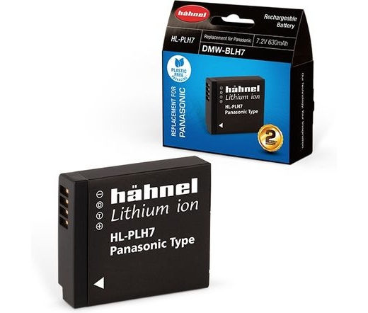 HAHNEL HL-PLH7 akkumulátor (Panasonic DMW-BLH7 630 mAh)