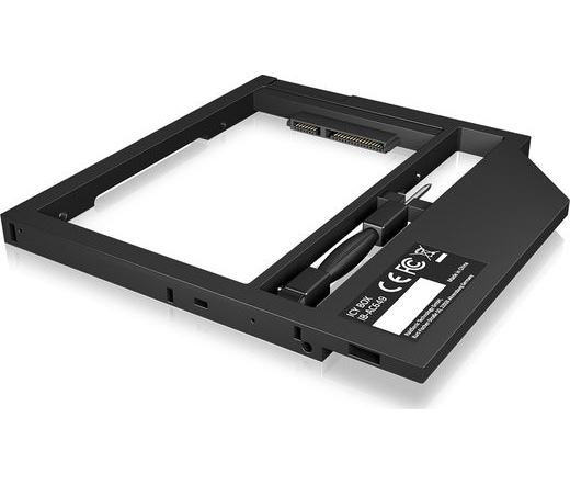 IcyBox Adapter for 2.5" HDD/SSD Notebook DVD bay