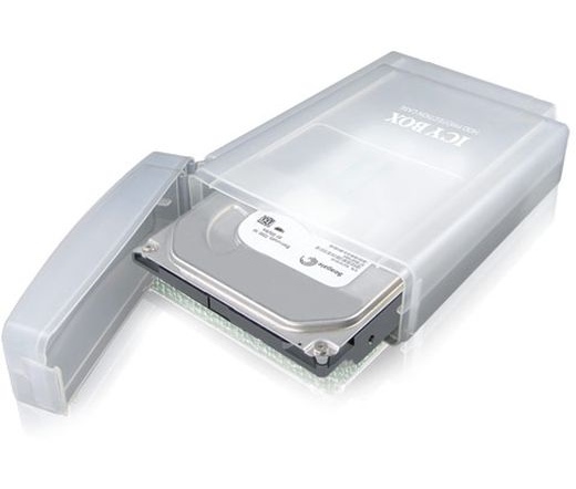 RAIDSONIC Icy Box IB-AC602A 3,5" HDD tároló doboz fehér