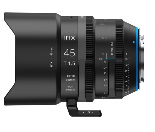 Irix Cine lens 45mm T1.5 for Canon EF Metric