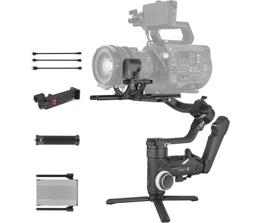 ZHIYUN Crane 3S Pro, motoros stabilizátor DSLR és MILC fényképezőgépekhez