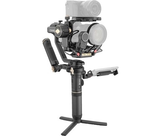 ZHIYUN Crane 2S Pro, motoros stabilizátor markolattal, fókuszmotorral és vezeték nélküli képátvitellel