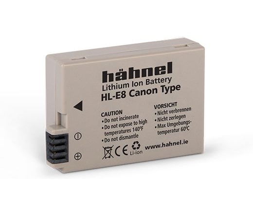 HAHNEL HL-E8 akkumulátor (Canon LP-E8 1120 mAh)