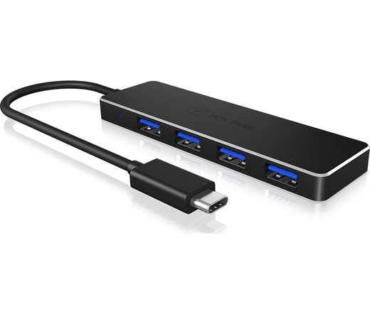 RAIDSONIC Icy-box 4 Port USB 3.0 Type-C IB-HUB1410-C3 asztali hub