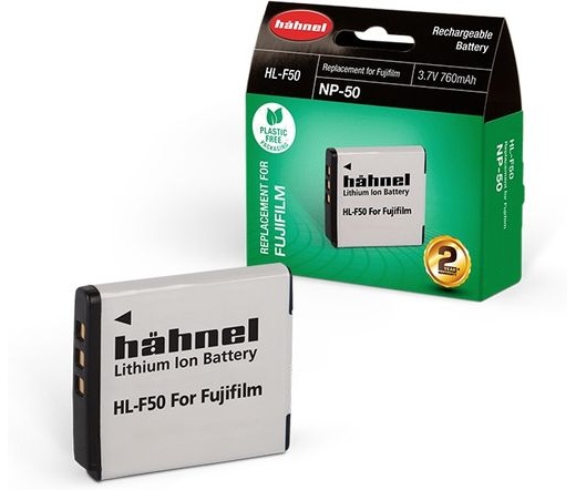 HAHNEL HL-F50 akkumulátor (Fuji NP-NP-50 760 mAh)