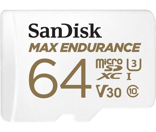 SANDISK microSDXC Max Endurance 64GB C10 U3 V30