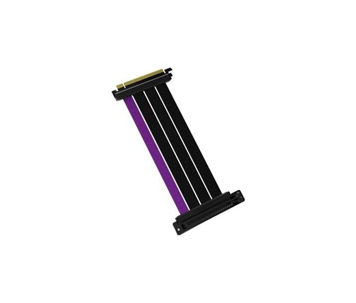 COOLER MASTER Riser Cable PCIe 4.0 x16 v2 - 200mm fekete