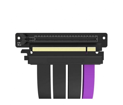 COOLER MASTER Riser Cable PCIe 4.0 x16 v2 - 200mm fekete