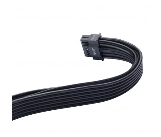 PHANTEKS 750mm Dual 8pin to 12+4 12VHPWR Adapter Cable (Black)