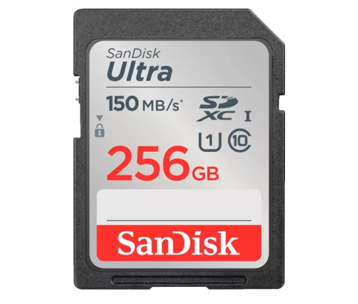 SANDISK Ultra SDXC UHS-I CL10 150MB/s 256GB