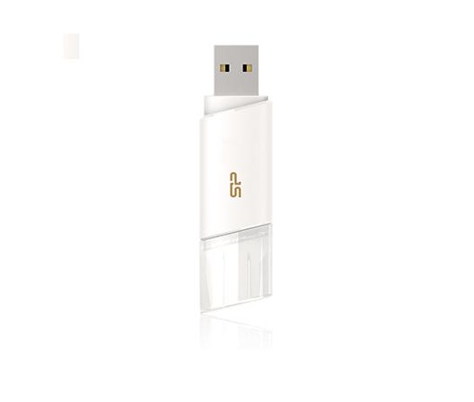 Pendrive 32GB Silicon Power Blaze B06 Shell White USB3.0