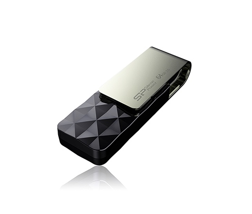 Pendrive 64GB Silicon Power Blaze B30 Black USB3.0