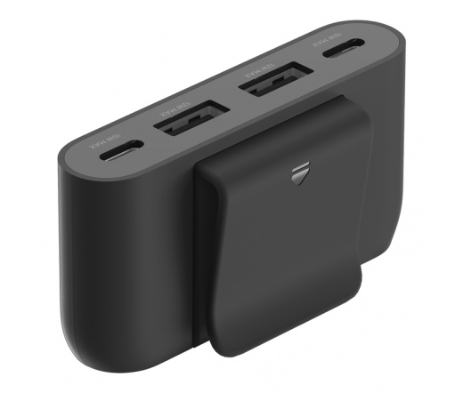 BELKIN BoostCharge 4-Port USB Power Extender - Black