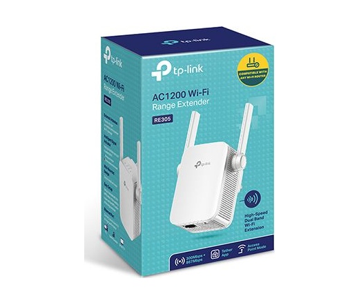 TP-LINK Wireless Range Extender Dual Band AC1200, RE305