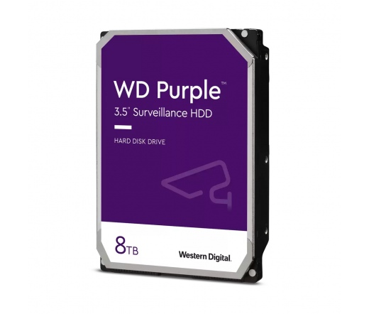 HDD WD 8TB 3,5" Purple 128MB Cache