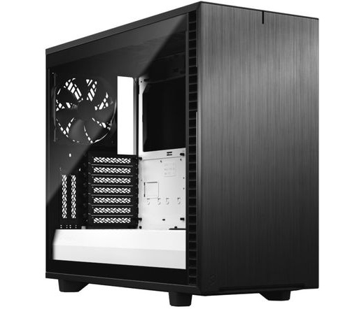 FRACTAL DESIGN Define 7 Clear Tempered Glass Black and White