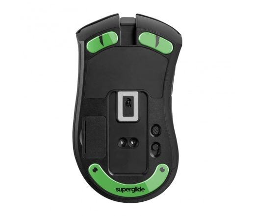 SUPERGLIDE Glass Skates for Razer DeathAdder V2 Pro/V2 X HyperSpeed zöld