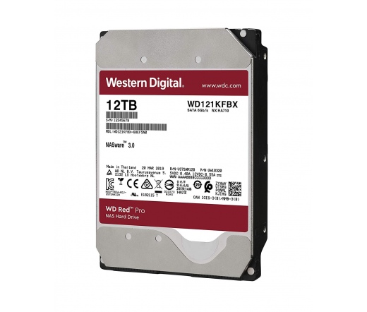 HDD WD Red Pro 12TB 7200RPM 256MB CACHE