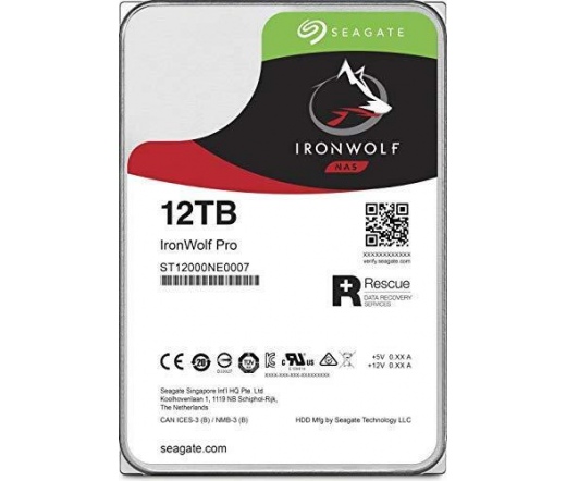 HDD Seagate IronWolf Pro 12TB SATA-III 256MB