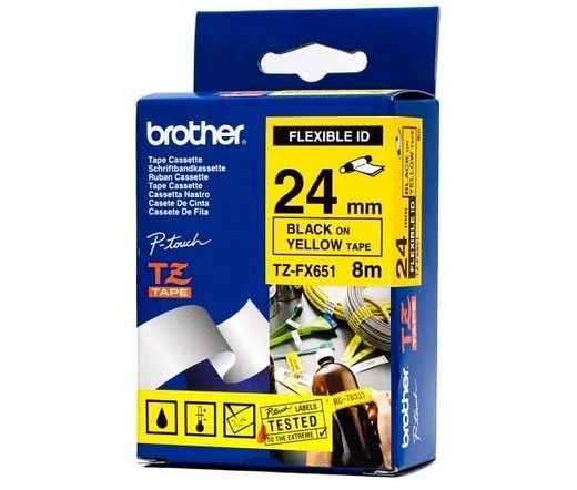 BROTHER P-touch TZe-FX651 Flexi ID szalag