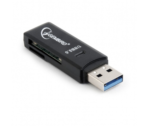 GEMBIRD Compact USB 3.0 SD card reader, blister