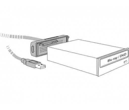 MOBIL RACK DELOCK dokkoló állomás SATA HDD / ODD -> USB 3.0 (61858)