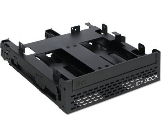 ICY DOCK Tool-less 4x 2.5” SSD / HDD & Slim / Ultra-Slim ODD Mounting Bracket for 5.25” Bay