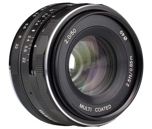 MEIKE / ALPHA DIGITAL Lens Meike MK-50 F2.0 Micro Four Thirds mount