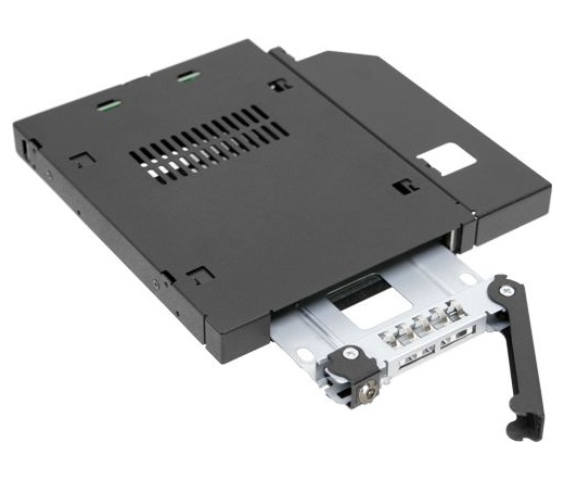 ToughArmor MB411SKO-B2.5” SATA/SAS HDD/SSD Metal Mobile Rack for Slim ODD or Slim FDD