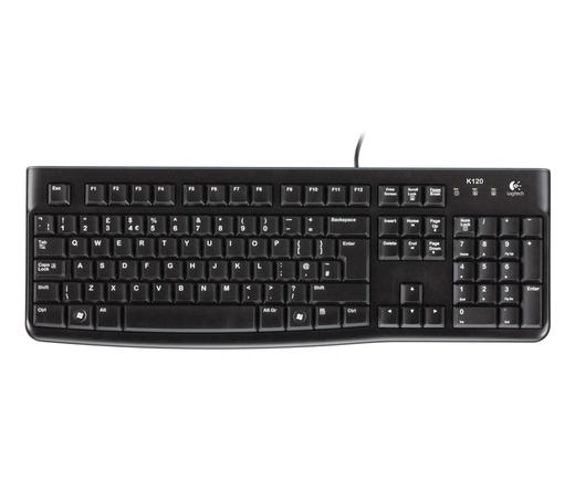 LOGITECH KEYBOARD K120 FOR BUSINESS OEM USB fekete SILENT DE