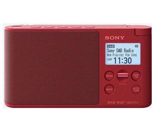 Sony XDR-S41D (Piros) DAB rádió