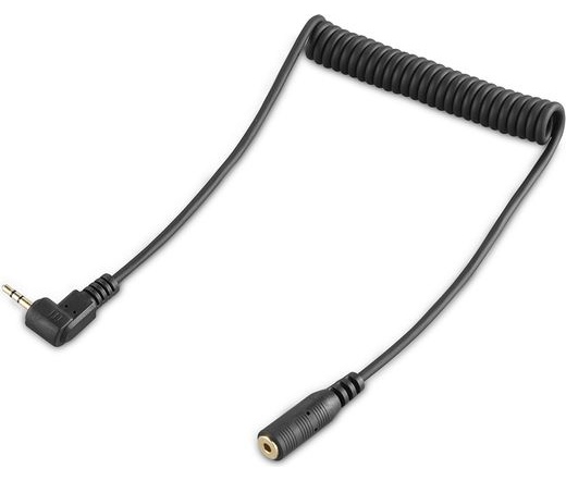 SMALLRIG Coiled Male to Female 2.5mm LANC Extension Cable 2201