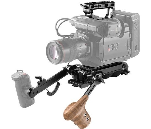 SMALLRIG Left Side Wooden Grip with Arri Rosette 1891