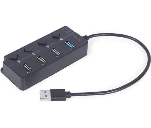 GEMBIRD 4-port USB hub (1 x USB 3.1 + 3 x USB 2.0)