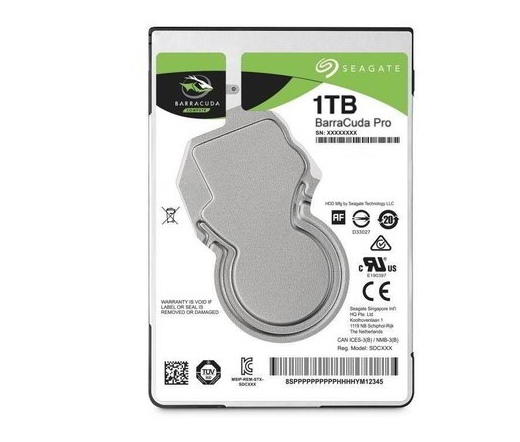 HDD NOTEBOOK Seagate Barracuda Pro 1TB 7200rpm SATA-III 128MB