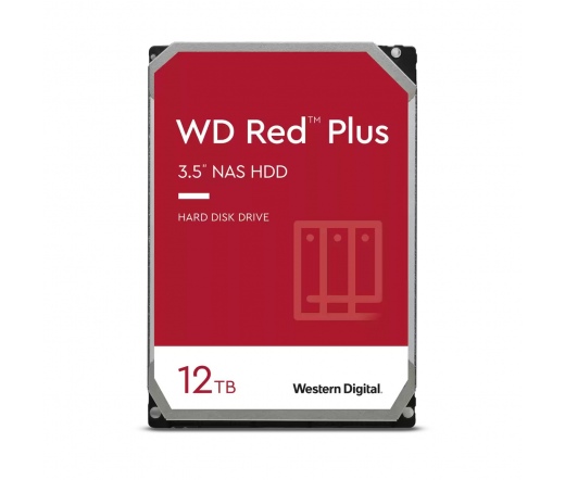 WD Red Plus 3.5" 7200rpm 256MB Cache 12TB Bulk