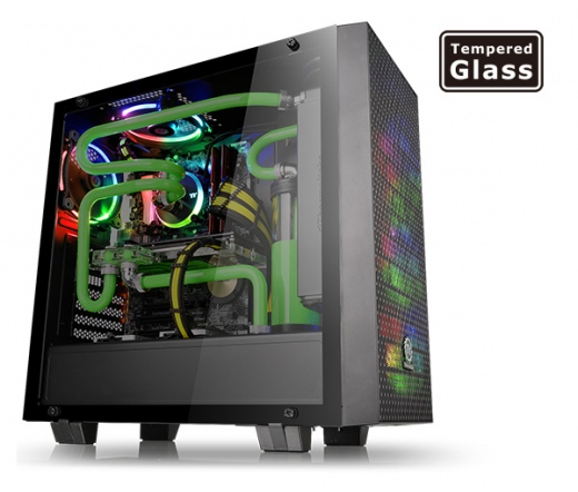 HÁZ THERMALTAKE Core G21 TG Midi Tower Fekete