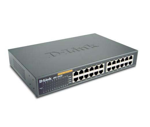 NET D-LINK DES-1024D 24x100 Switch