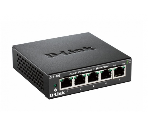 NET D-LINK DES-105 5x100Mbps Switch