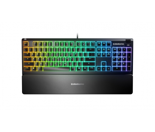 STEELSERIES Apex 3 Gamer (UK layout) - Fekete