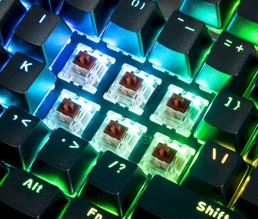 MODECOM Volcano Gaming Lanparty 2 RGB (Outemu Brown) US