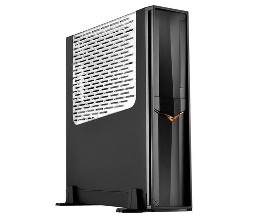 HÁZ SILVERSTONE SST-RVZ02 Raven fekete ablakos