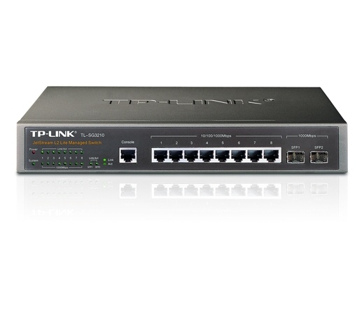 NET TP-LINK TL-SG3210 8port +2SFP gigabit switch